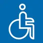 Piktogramm zur Barrierefreiheit