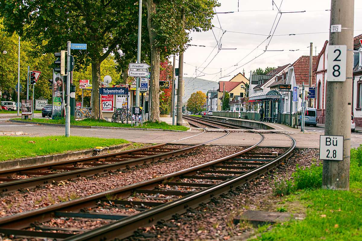 Gleisbauarbeiten zwischen Ettlingen und Albtalbahnhof Busse ersetzen